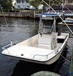 1994 Carolina Skiff stolen Bimini Bay